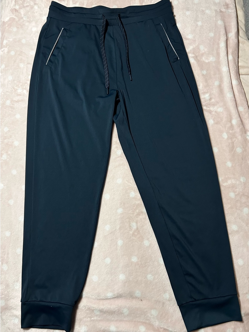32 Degrees Men's Dark Blue Performance Joggers